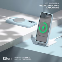 Etteri Silikoon Mag ümbris for Samsung Galaxy S25 helesinine