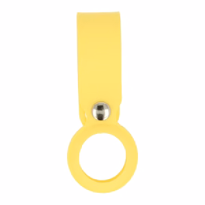 Silikoon loop jaoks Airtag kollane