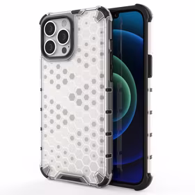 Honeycomb Case soomuskaitse TPU kaitsekattega iPhone 13 Pro Max läbipaistev