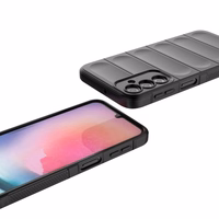 Magic Shield Ümbris jaoks Samsung Galaxy A24 4G flexible armored cover light sinine