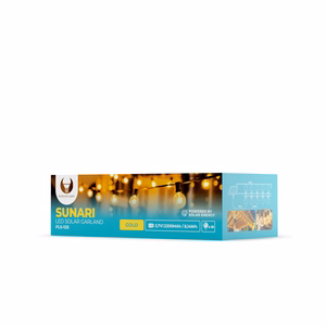Forever Light LED Solar Garland SUNARI FLS-125 5,5m + 10 bulbs kuldne G40 IP44