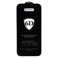 Tel Protect Full Glue 6D Karastatud klaas jaoks SAMSUNG GALAXY A22 5G must