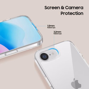 Tech-Protect FlexAir Hybrid Ümbris jaoks iPhone 16e - Clear