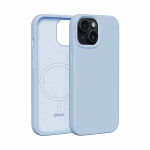 Etteri Silicone Mag чехол iPhone 13 6,1" светло-голубой