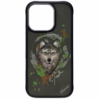 NIMMY ümbris WOLF compatible with MagSafe jaoks IPHONE 16 Pro dark hall