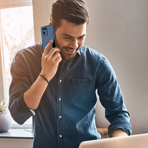 Dux Ducis Fino nailonist kattega ümbris Oppo Reno7 Pro 5G must