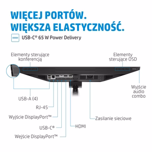 HP E24m G4 FHD USB-C konverentsmonitor