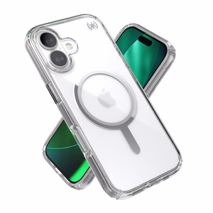 Speck Presidio Perfect Clear MagSafe - iPhone 17 ümbris (Clear / hõbedane)