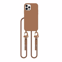 Tech-Protect MagNecklace MagSafe Ümbris jaoks iPhone 12 / 12 Pro - Brown