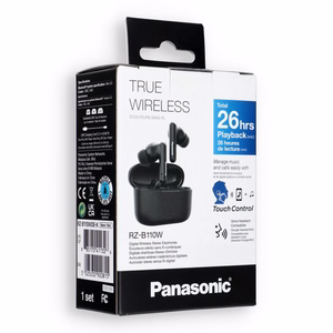 Juhtmevabad kõrvaklapid TWS PANASONIC RZ-B110WDE-K must