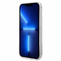 Guess 4G muster Script ümbris iPhone 14 Pro Max'ile - khaki värvi