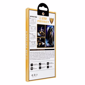 OG 6D Premium Privacy Glass - jaoks Iphone 17 Pro Max must