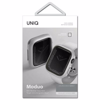 Uniq Moduo ümbris jaoks Apple Watch 4/5/6/7/8/SE/SE2 40/41mm - chalk hall