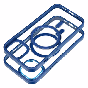 Чехол для iPhone 13 Color Edge Mag Cover совместимый с MagSafe синий