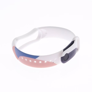 Ремешок Moro для Xiaomi Mi Band 3 / 4 силиконовый браслет узор 10