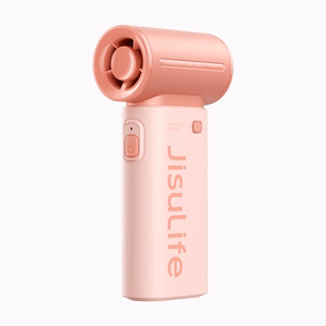 Jisulife Life9 3600 mAh kaasaskantav USB-käsiventilaator-minipuhur, roosa
