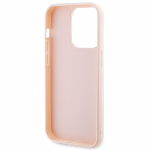 KARL LAGERFELD ümbris jaoks IPHONE 15 Pro Max KLHCP15X3DMBKCP (3D Logo Glitter) roosa