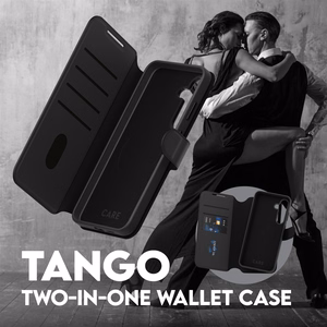 CARE by PanzerGlass Feature Tango 2in1 Wallet Ümbris jaoks Samsung Galaxy S25+ - Must
