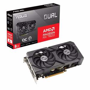 ASUS Dual -RX7600-O8G-EVO AMD Radeon RX 7600 8 GB GDDR6 Videokaart