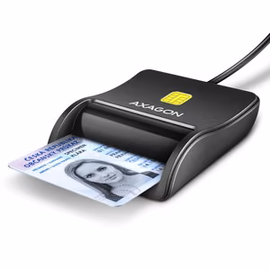 Axagon lame SmartCard kaardilugeja USB2.0 1.3m CRE-SM3N
