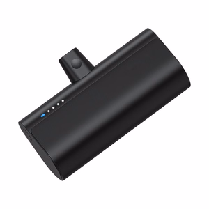 Powerbank Blue Star W0556P 2,1A 5000 mAh with a built-in connector Lightning black