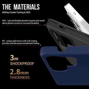 Perfectionists Triangle Ümbris Samsung S938 S25 Ultra meresinine sinine