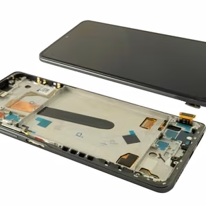 LCD screen Xiaomi Mi 11i/Mi 11X/Mi 11X Pro/Poco F3 with touch screen with frame Black original (service pack)