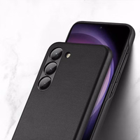 Dux Ducis Grit ümbris jaoks Samsung Galaxy S23+ elegant ümbris made of artificial leather must