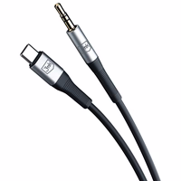 Audio kaabel 3mk USB-C to 3,5mm 1.0m must