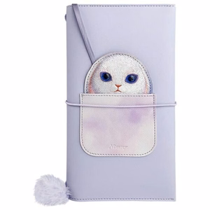 NIMMY set 2in1 notebook + pen BIG EYED PET 2.0 Rabbit lilla
