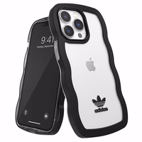 Adidas OR Wavy Ümbris iPhone 13 Pro /13 6.1" must-läbipaistev/must-läbipaistev 51900