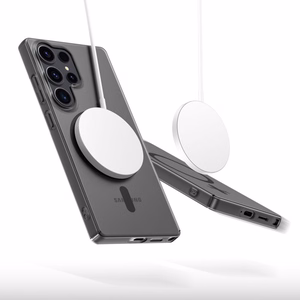 Tech-Protect MagSlim MagSafe ümbris jaoks Samsung Galaxy S25 Edge - matte must