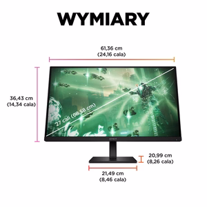 OMEN by HP 27-tolline QHD 165Hz mängumonitor - OMEN 27q