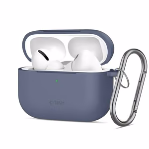 Tech-Protect Силиконовый чехол Hook для AirPods Pro - синий