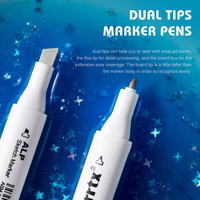 Double-sided Marker Pens ARRTX Alp, 32 Colours, hall tone shade