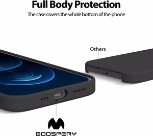 Чехол Mercury Silicone для Samsung S25+ чёрный