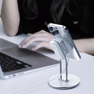 SODI SIM-300 MagSafe Phone Alus - hõbedane
