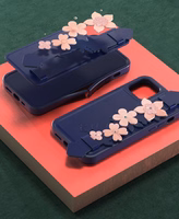 Kingxbar Sweet Series originaalsete Swarovski kristallidega kaunistatud ümbris iPhone 12 Pro Max sinine