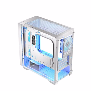 Logic Dart Pro ARGB Mini USB-C arvutikorpus valge