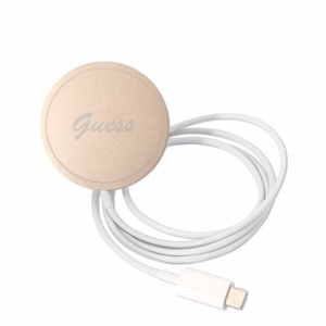 Guess GUBPP14LH4EACSK 4G Print MagSafe ümbrise ja laadija komplekt seadmele iPhone 14 Pro 6.1", must