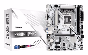 Asrock B760M-HDV/M.2 emaplaat Intel B760 LGA 1700 micro ATX