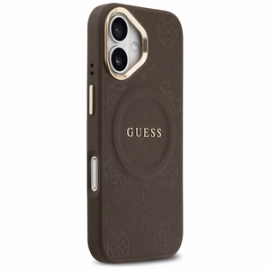 GUESS ümbris jaoks IPHONE 17 compatible with MagSafe GUHMP17SPSAMSECW (PU W/ Peony Hot Stamp) brown