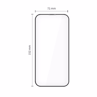 Tech-Protect Quick Set+ 2-pack karastatud klaas jaoks iPhone 17 Air - must