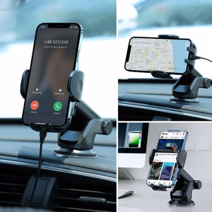 Joyroom JR-ZS259 car hoidja clamping phone to the air vent - must