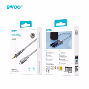 BWOO AUX Kaabel Lightning to 3.5mm Jack audio AUX073