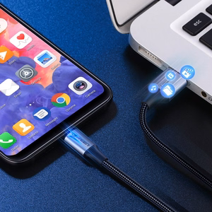 Ugreen US288 60125 USB-A / USB-C QC 3.0 3A 0.5m kaabel - hall