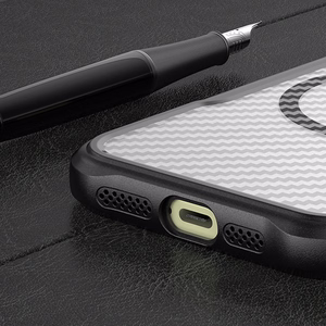 Defender Carbon Mag ümbris for iPhone 17 6,3" must
