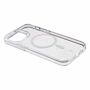 Cellularline Gloss Mag ümbris seadmele iPhone 15 Pro Max, MagSafe'iga ühilduv, läbipaistev