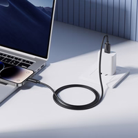 Borofone kaabel BX123 Leya - USB Lightning - 12W 2,4A 1 meetri pikkune valge