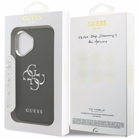 Guess Grained Big 4G Classic Logo ümbris jaoks iPhone 17 - must